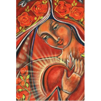 Mother Mary Oracle Pocket Edition kortos Blue Angel